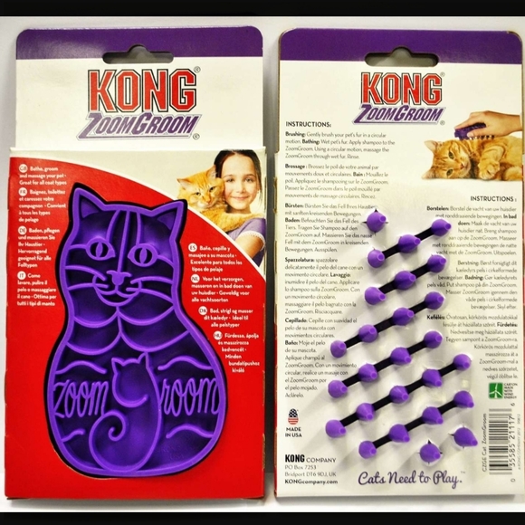 KONG ZoomGroom for cats - Picture 2 of 2